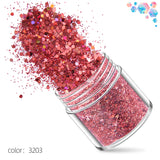 Glitter - 10g x 12pcs - Red