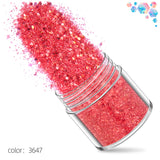 Glitter - 10g x 12pcs - Pink