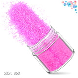 Glitter - 10g x 12pcs - Rose Red Pink