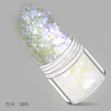 Glitter - 10g x 12pcs - White