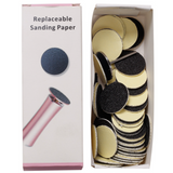 Replaceable Sandpaper Discs - 50pcs & 1 Drill Bit Disc - 120 Grit