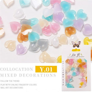 Nail Decoration - Hearts - Y01