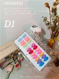 Vendeeni - UV Gel Polish - 12pcs Set - D01