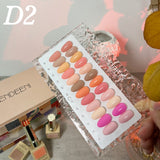 Vendeeni - UV Gel Polish - 12pcs Set - D02