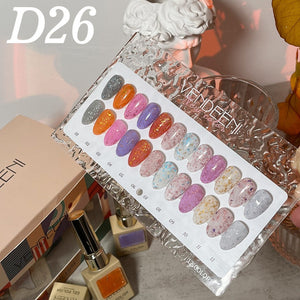 Vendeeni - UV Gel Polish - 12pcs Set - D26