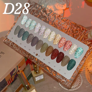 Vendeeni - UV Gel Polish - 12pcs Set - D28