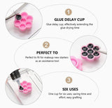 Eyelashes Extension Glue Cup Holder - 100pcs