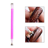 Cat Eye Magnet - Double Head Flower Pen