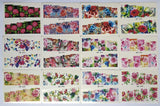 Water Slide Decals - GN - Full Flower -  48pcs