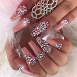 Clear Diamond Display - Photograph Prop For Nails - 8cm