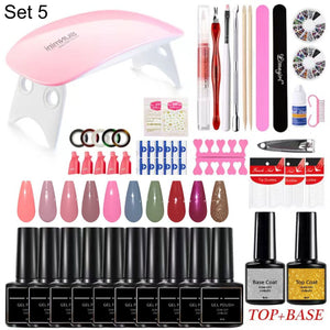 UV Gel Polish Starter Kit - Set 5