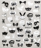 Nail Sticker - Masquerade Set - 2pcs