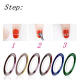 Line Tape - 30pcs - Different colours