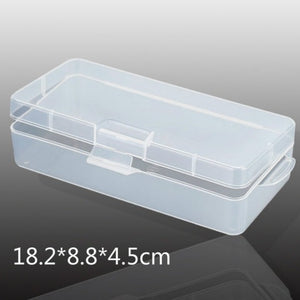 Rectangle Transparent Plastic Box Container
