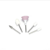 Nail Polishing Manicure Drill Bit Set - 5pcs