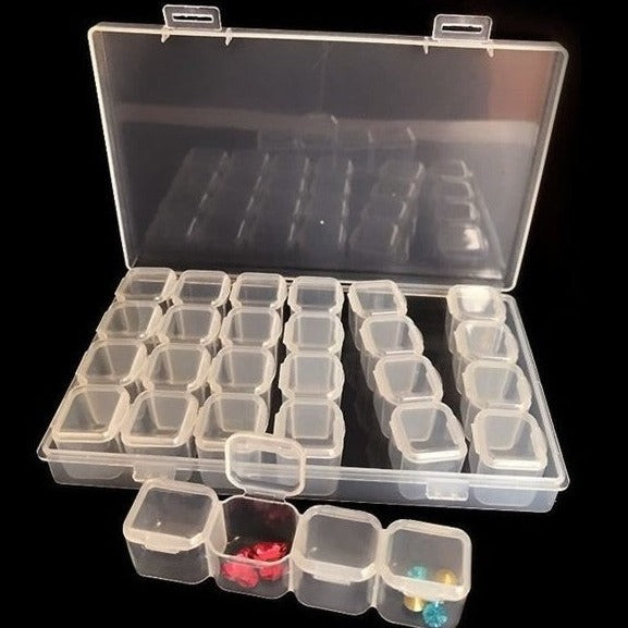 Storage Box Plastic - Division Box - 28 Compartments