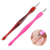 Cuticle Fork - Pink - 1pcs