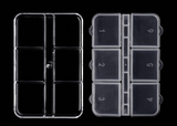 Storage Box Plastic - 6 Grid