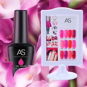 AS - UV Gel Polish - Pink/Rose Red Series