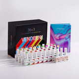 Vendeeni - UV Gel Polish - 36 Colours (Bright/Neon/ Nude/Black/White) - Set 3