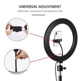 Ring Light - 10" (26cm) - With Phone Holder