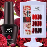 AS - UV Gel Polish - Red Wine Series