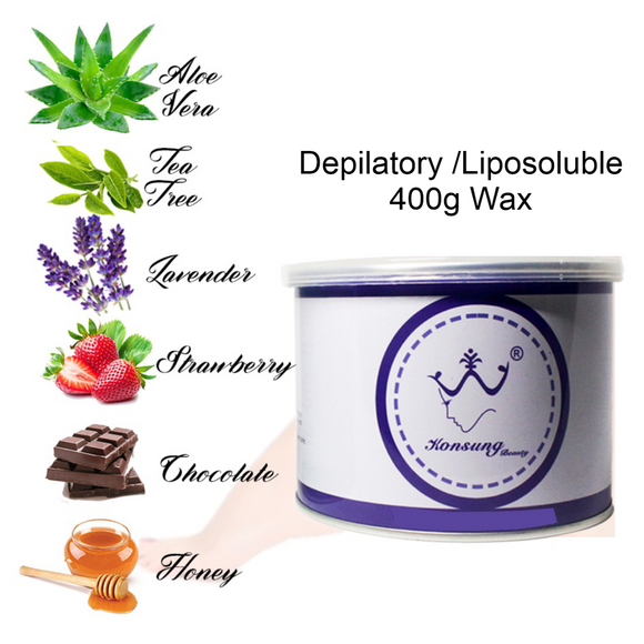 Depilatory / Liposoluble Wax (Tin) 400g