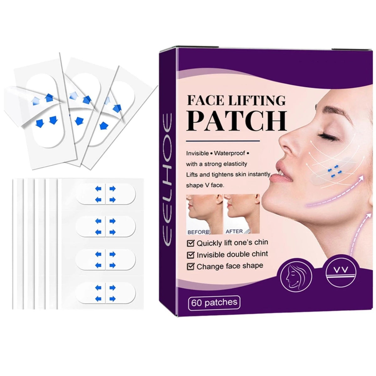 Face Lifting Patch - 60pcs – Madz Nail & Beauty