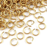 Metal Nail Jewelry Rings - 50pcs