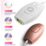 IPL (Intense Pulsed Light) Laser Hair Removal Device - Rose Gold