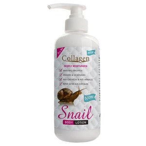 Collagen - Deeply Moisturizes - Snail Body Lotion - 500 ml