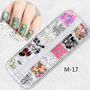 12 Grids Nail Decoration - M-17