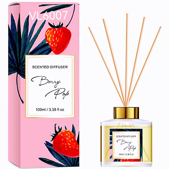 Scented Diffuser - Strawberries Poppy - 100ml