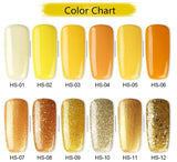 AS - UV Gel Polish - Yellow / Gold Series