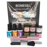 Misscheering Bomesel Dipping Powder Kit - Suit 2 - 12pcs - PLUS FREE PDF