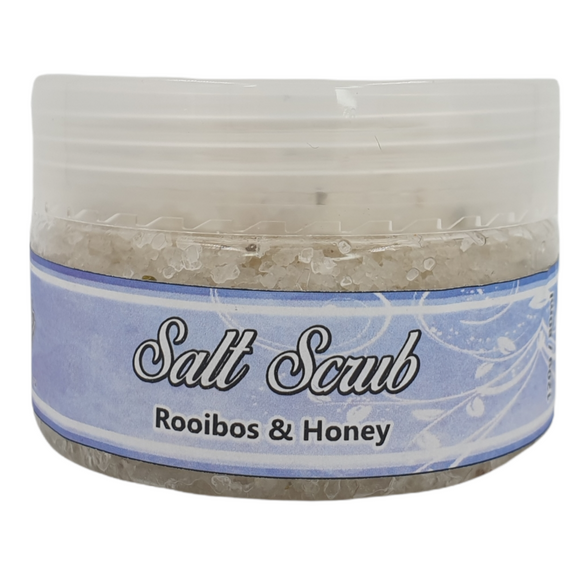 Salt Scrub - Rooibos & Honey - 120g/80ml