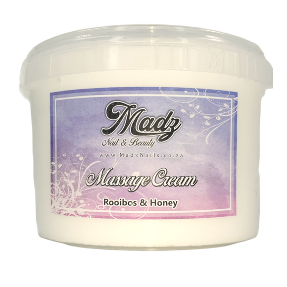 Massage Cream - Rooibos & Honey - 900g/1Liter