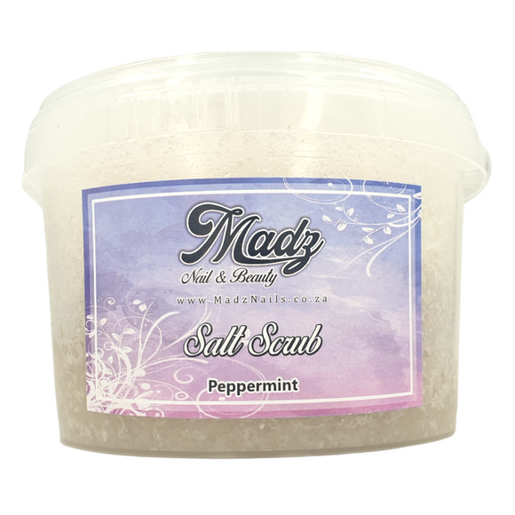 Salt Scrub - Peppermint - 1.3Kg/1 Liter