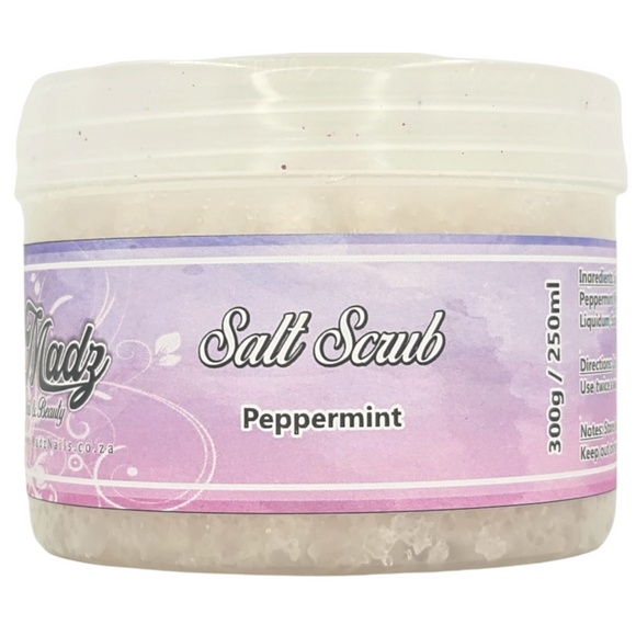 Salt Scrub - Peppermint - 300g/250ml
