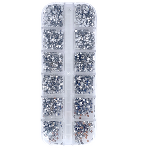 Rhinestones - Silver - 3000pcs