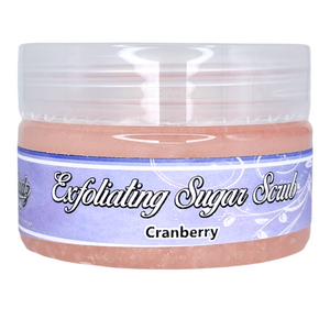 Exfoliating Sugar Scrub - Cranberry - 100g/80ml