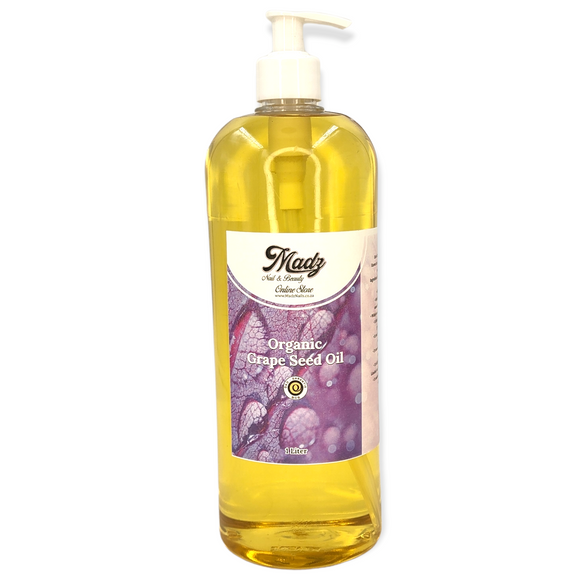 Organic Grape Seed Oil - 1 Liter