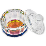 Acrylic Glass Cup with Lid / Dappen Dish