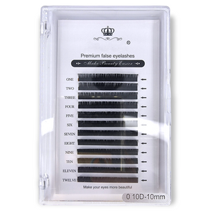 Premium False Eyelashes - Individual - 0.10 D - 10mm