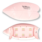 SUNmini Leaf - UV LED Light / Lamp 6W - USB Plug - Pink