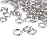 Metal Nail Jewelry Rings - 50pcs