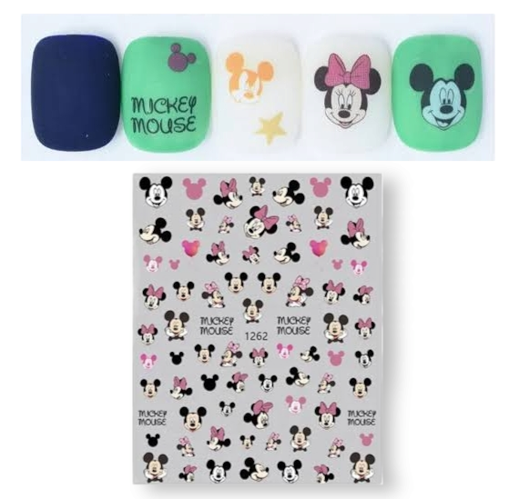 Nail Sticker - Mickey Mouse - (JO-1262)