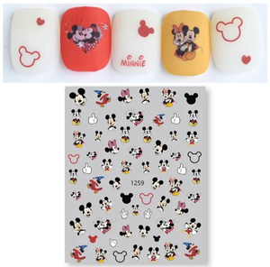 Nail Sticker - Mickey Mouse - (JO-1259)