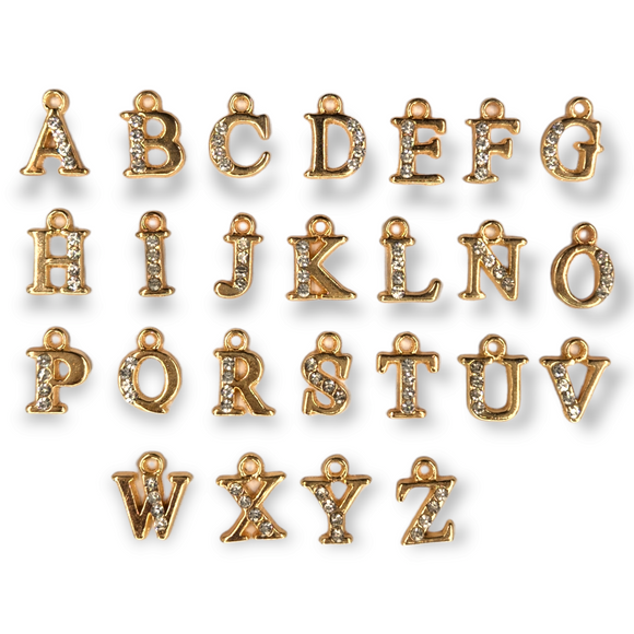 Gold Alphabet