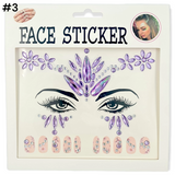 Body Gem Art Sticker - Face & Nails